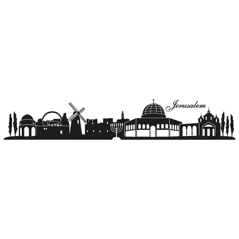 Wallsticker Jerusalem