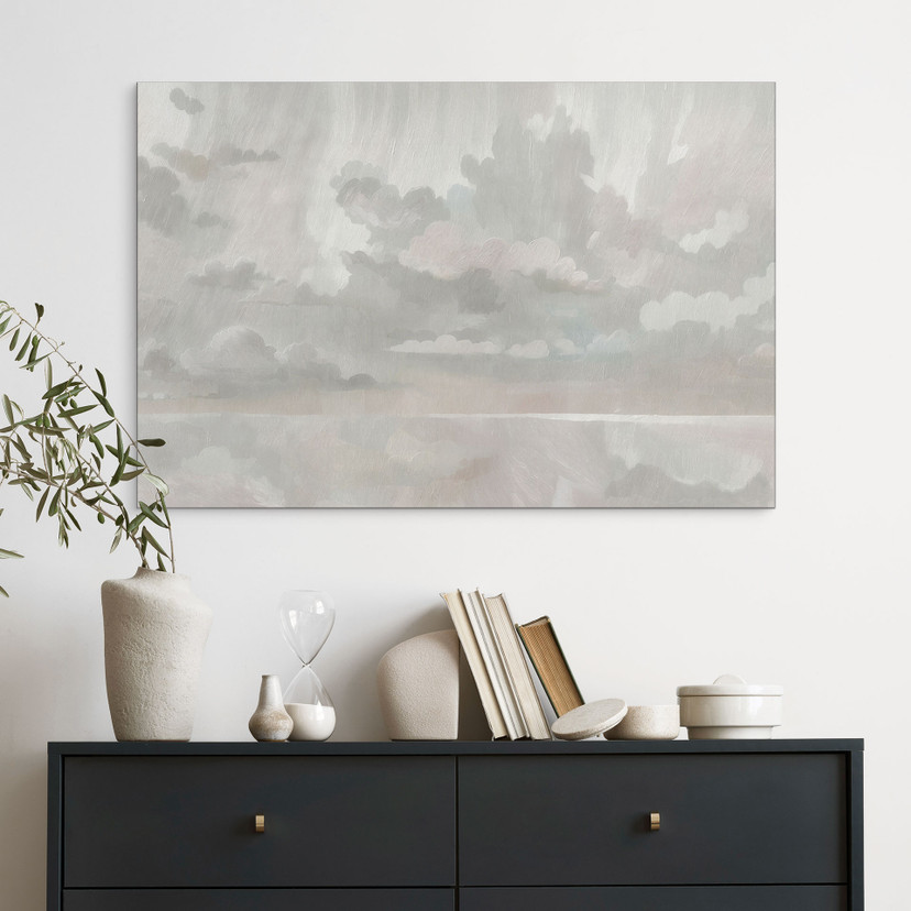 Tableau Velvet Smoke - Nuages Abstraits - Sir Edward x Grigory Gladarev - Alu-Dibond