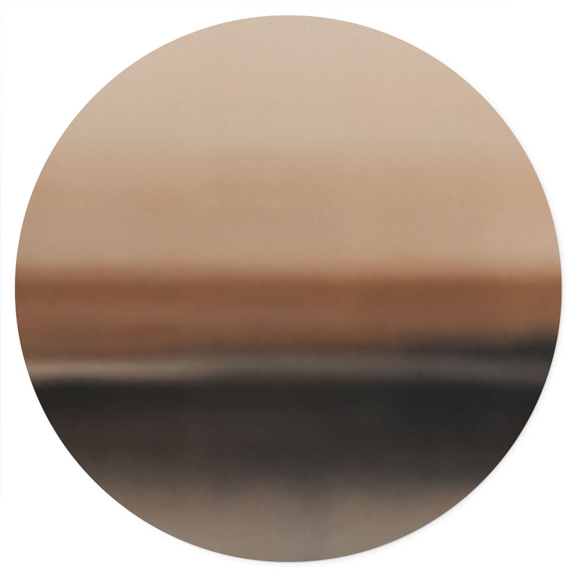 Muursticker Rotko Dawn - Warme Horizon - Sir Edward x Grigory Gladarev - Rond