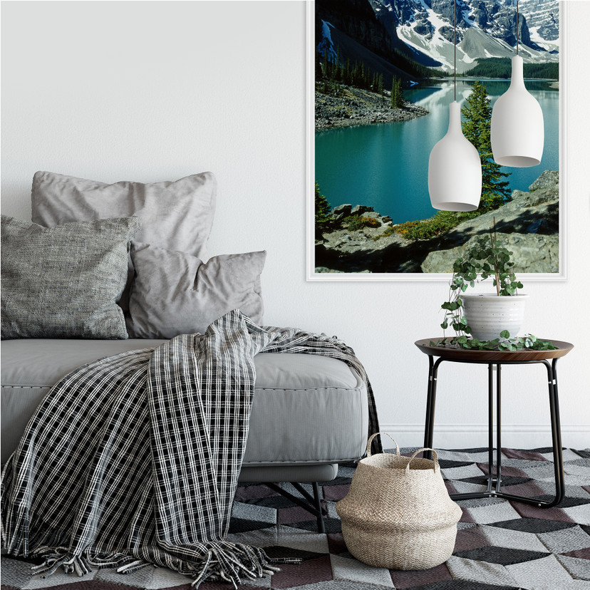 Wallprint W - Bergsee Idylle