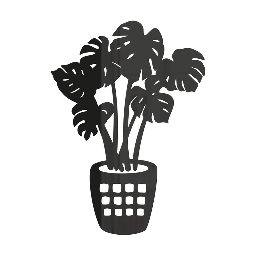 Akrylowa roślina dekoracyjna monstera