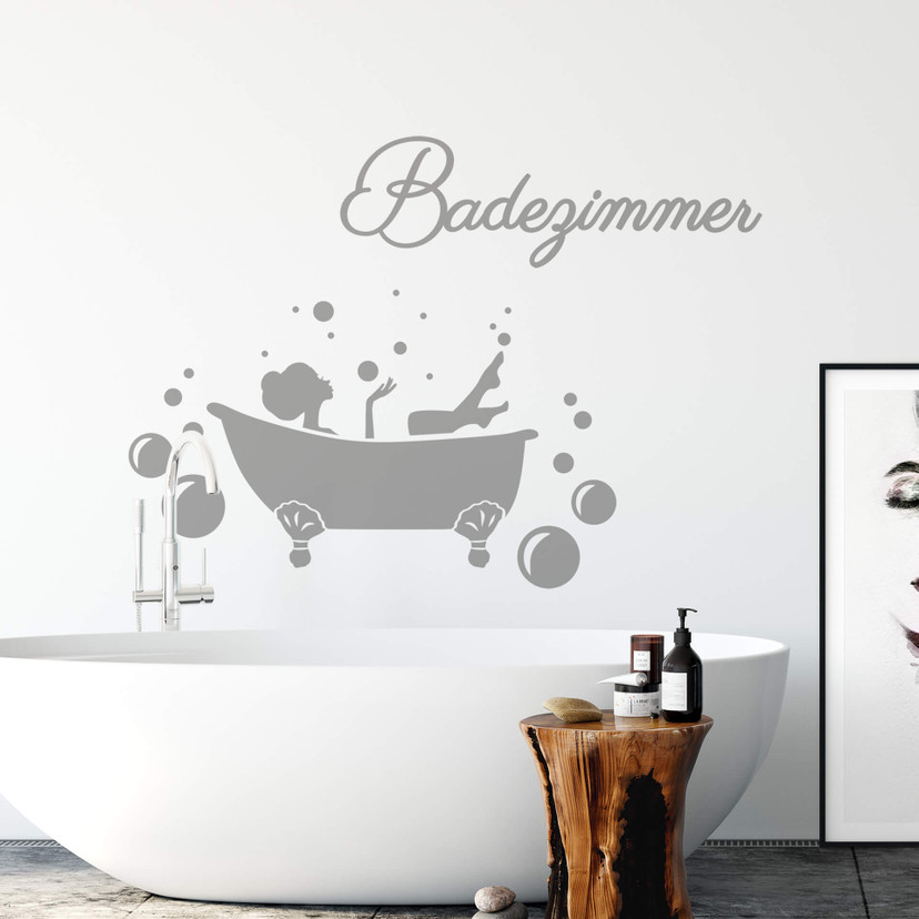 Wandtattoo Badezimmer 01