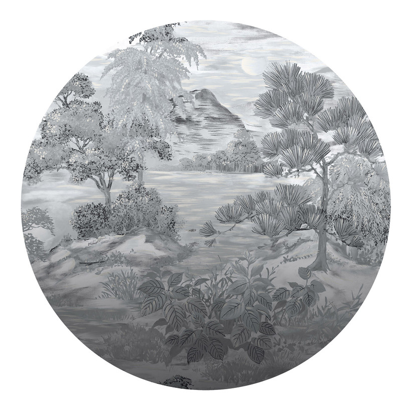 Cyfrowa tapeta Fujiyama w formacie 1,4 m x 1,4 m Fashion for Walls 4 autorstwa Guido Maria Kretschme
