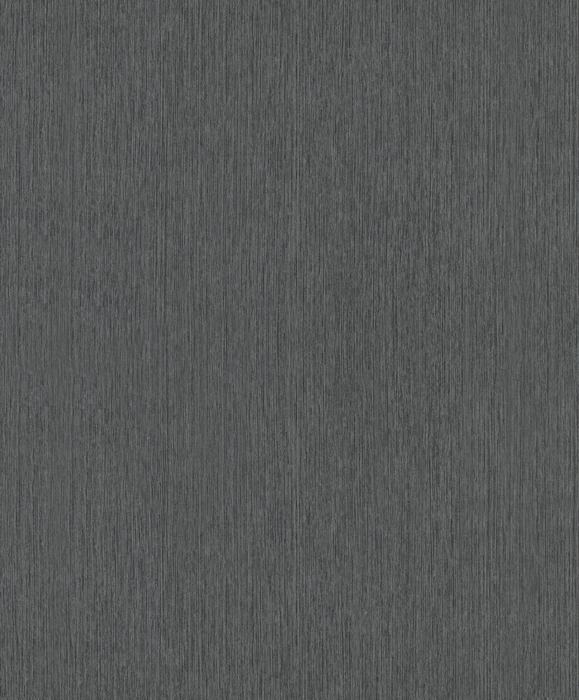 Ensfarvet tapet, non-woven vintage deluxe antracit