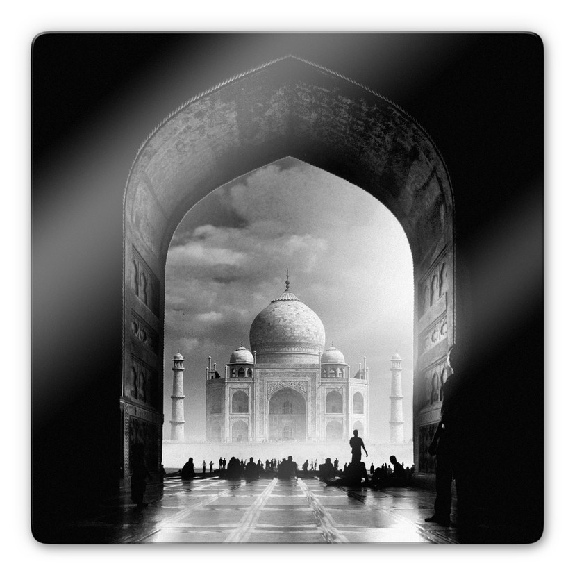 Tableau sur verre Buhligaha - Mystical Taj Mahal