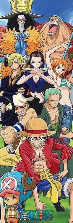 Plakat One Piece - Crew, plakat (53 x 158 cm)