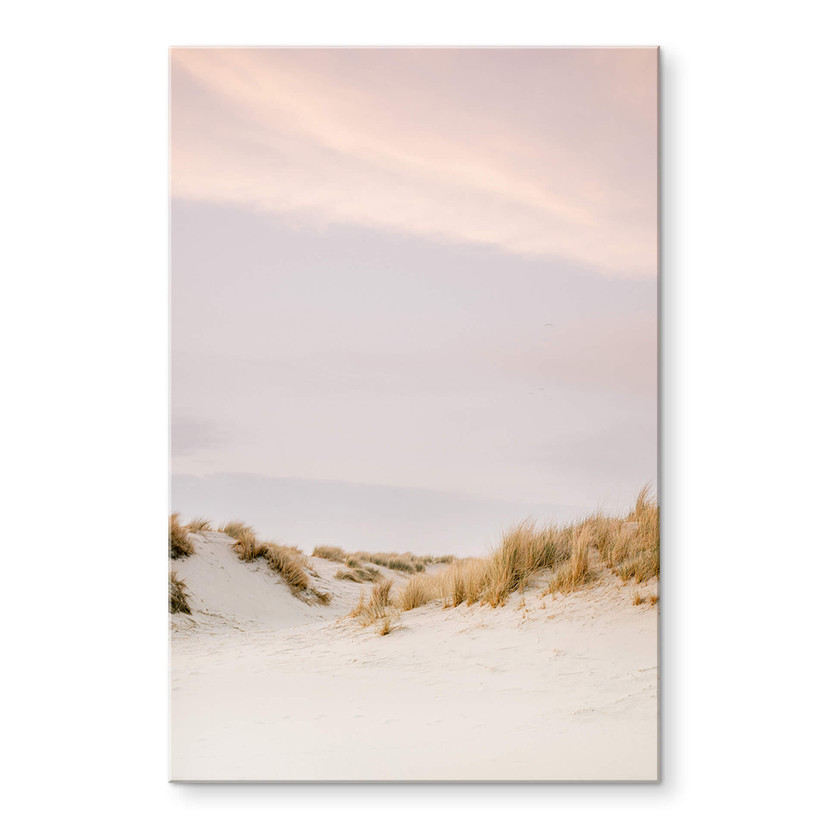 Akrylbillede Zwart - Klitlandskab på Ameland