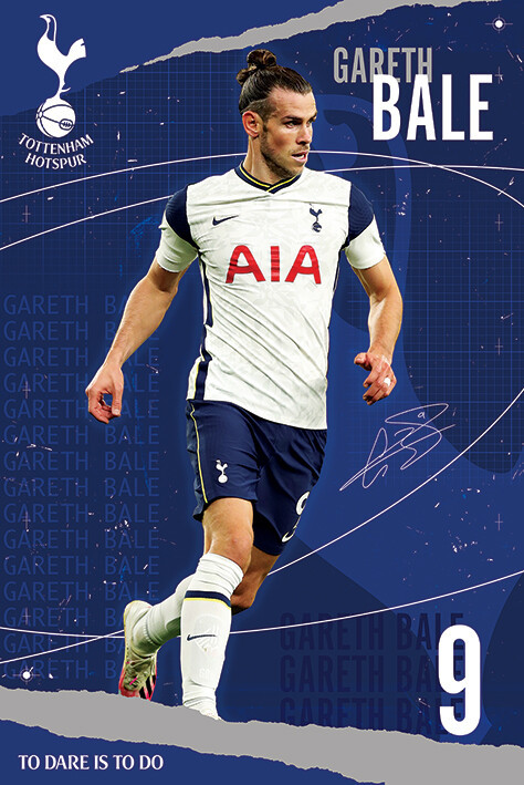 Plakat Tottenham Hotspur FC - Bale, plakat (61 x 91,5 cm)