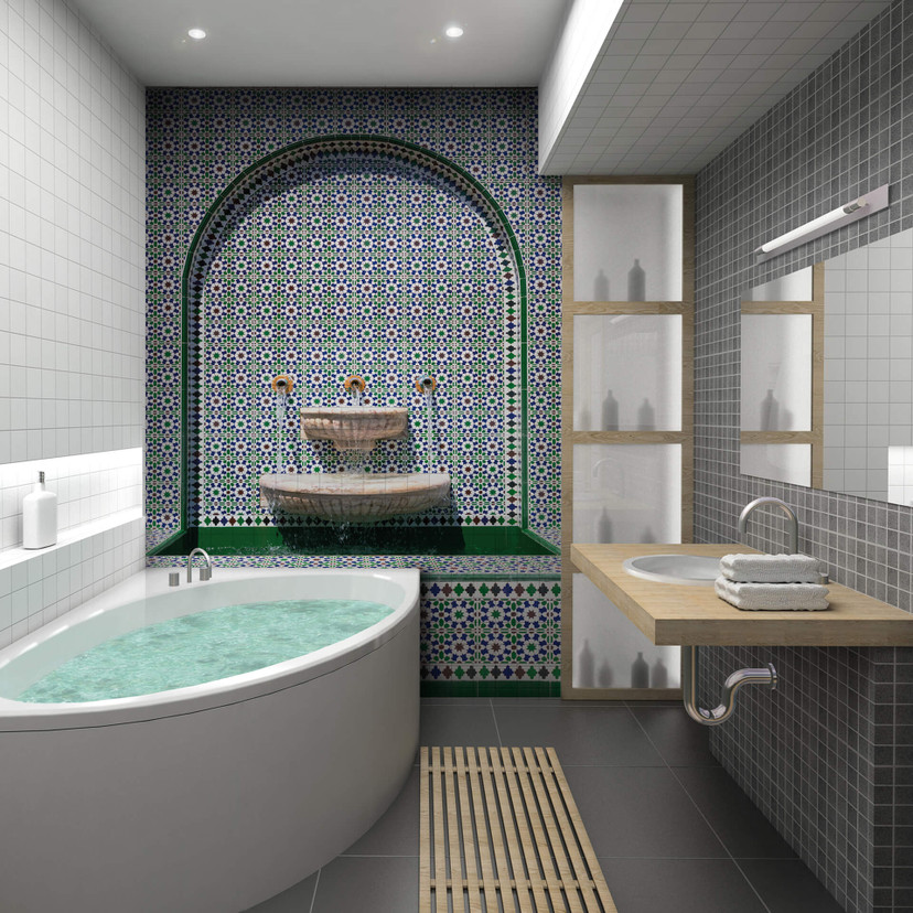Fototapet - Colombo - Spa in the Alawi Mosque