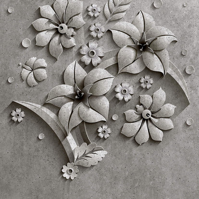Livingwalls Fototapet Walls by Patel 2 Relief Panel 1
