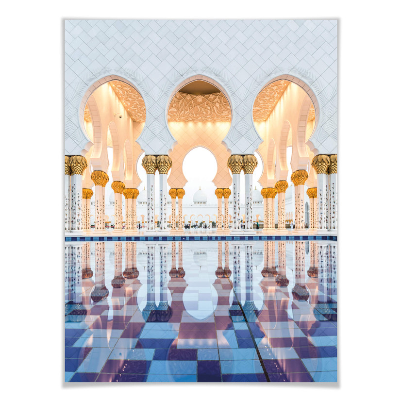 Plakat Colombo - Meczet Szejka Zayeda w Abu Zabi