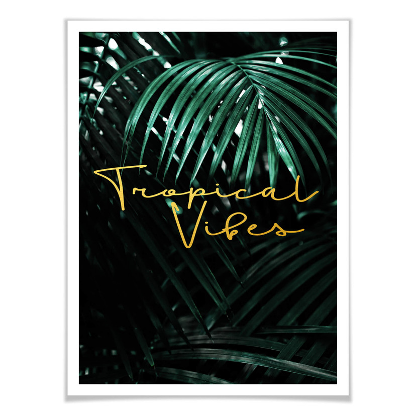 Plakat premium - Tropical Vibes