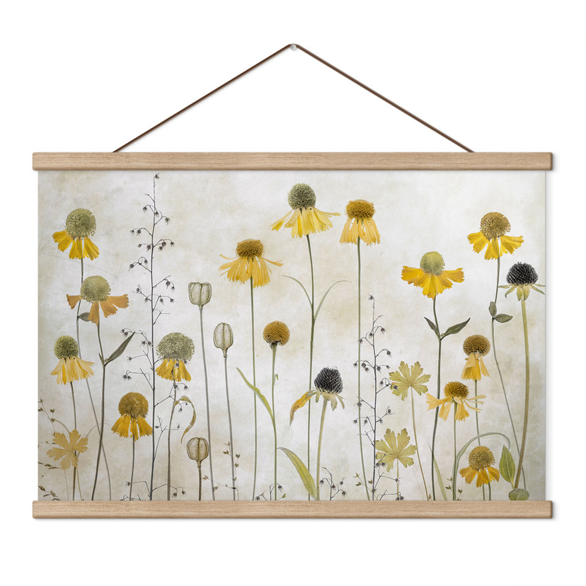 Textielposter Zonnebruid - Disher