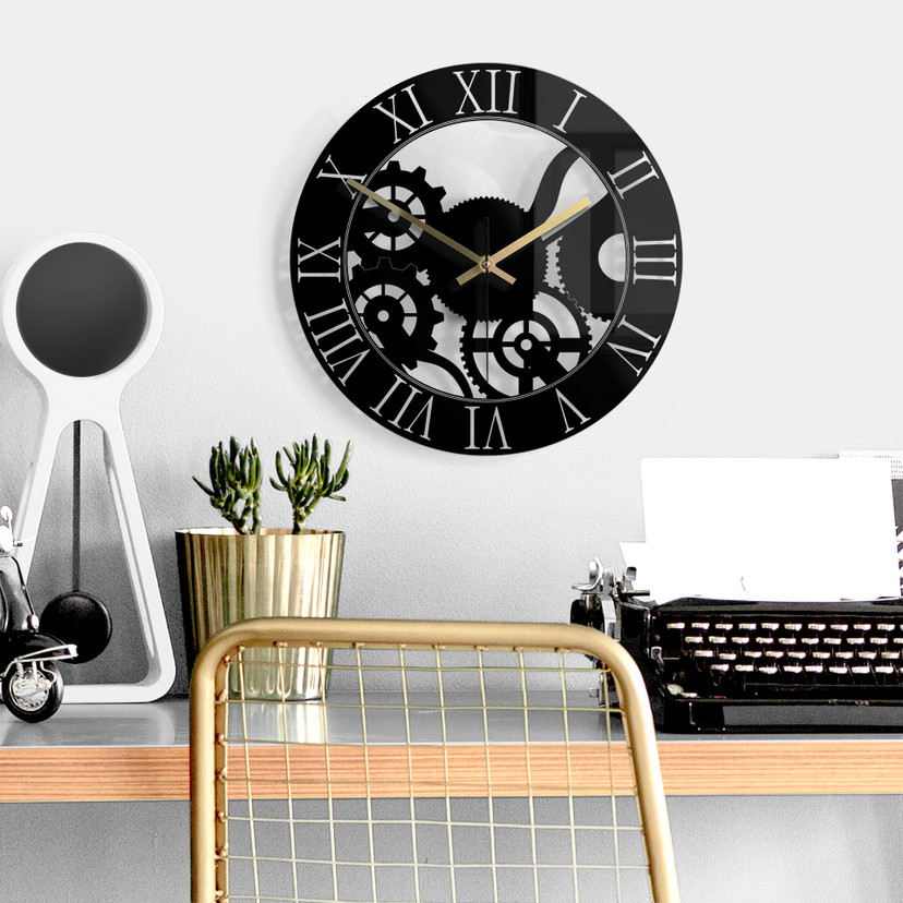 Horloge murale en verre - Mécanisme
