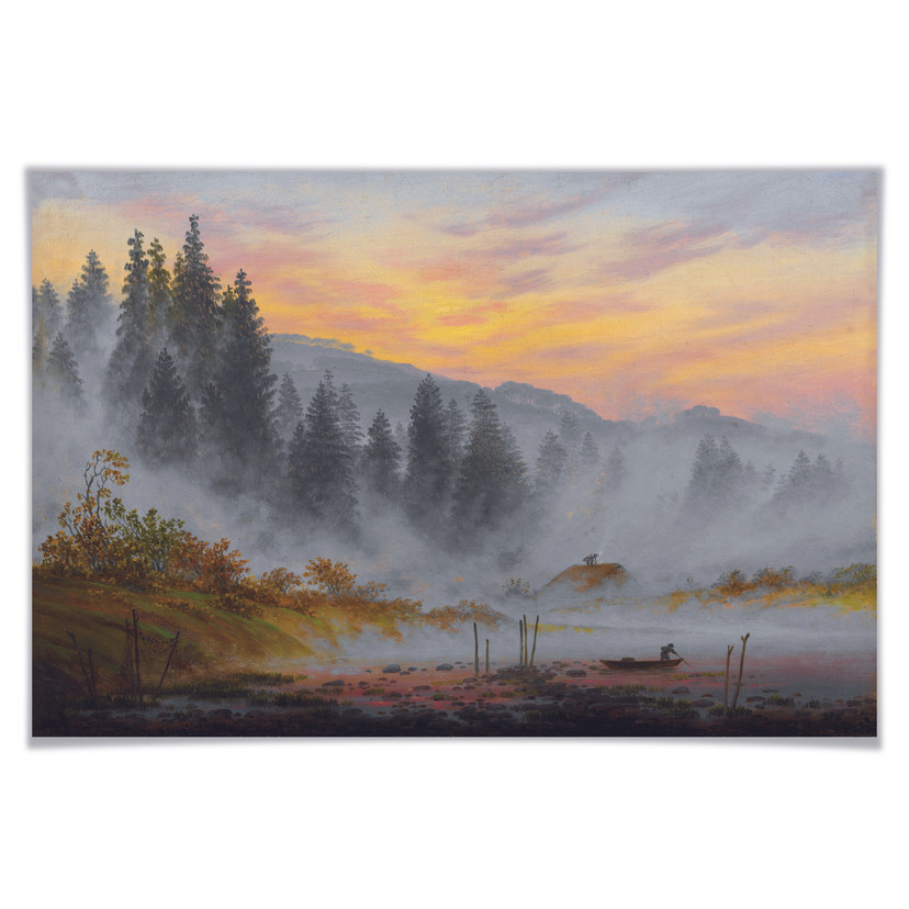 Poster Friedrich - Der Morgen