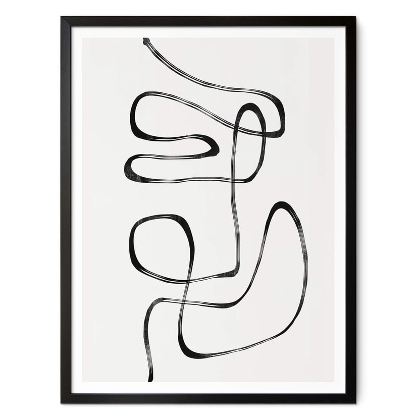 Plakat The Miuus Studio - Abstract Line