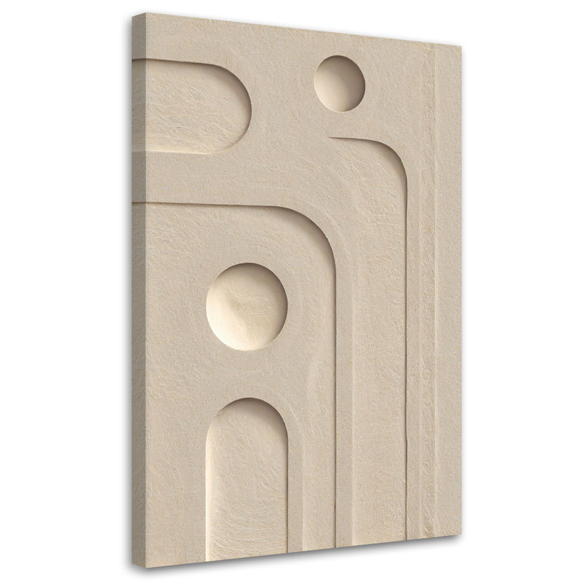 Canvasbillede, Geometriske former