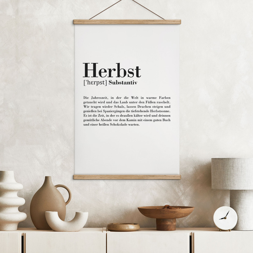 Stoffbild Grammatik - Herbst