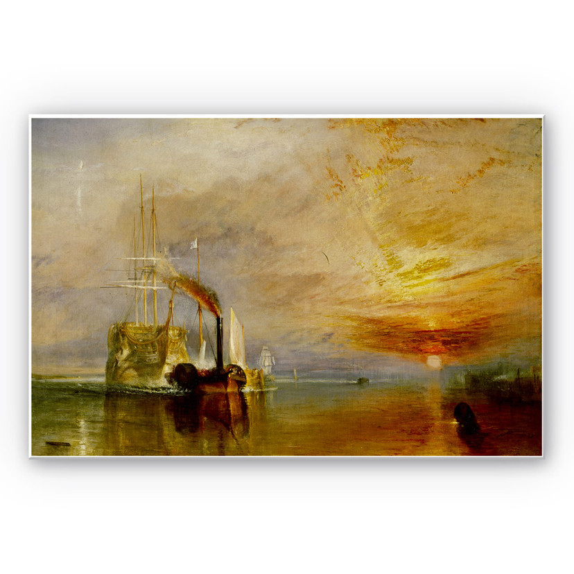 Tableau Forex - Turner - Le Téméraire dans son dernier mouillage