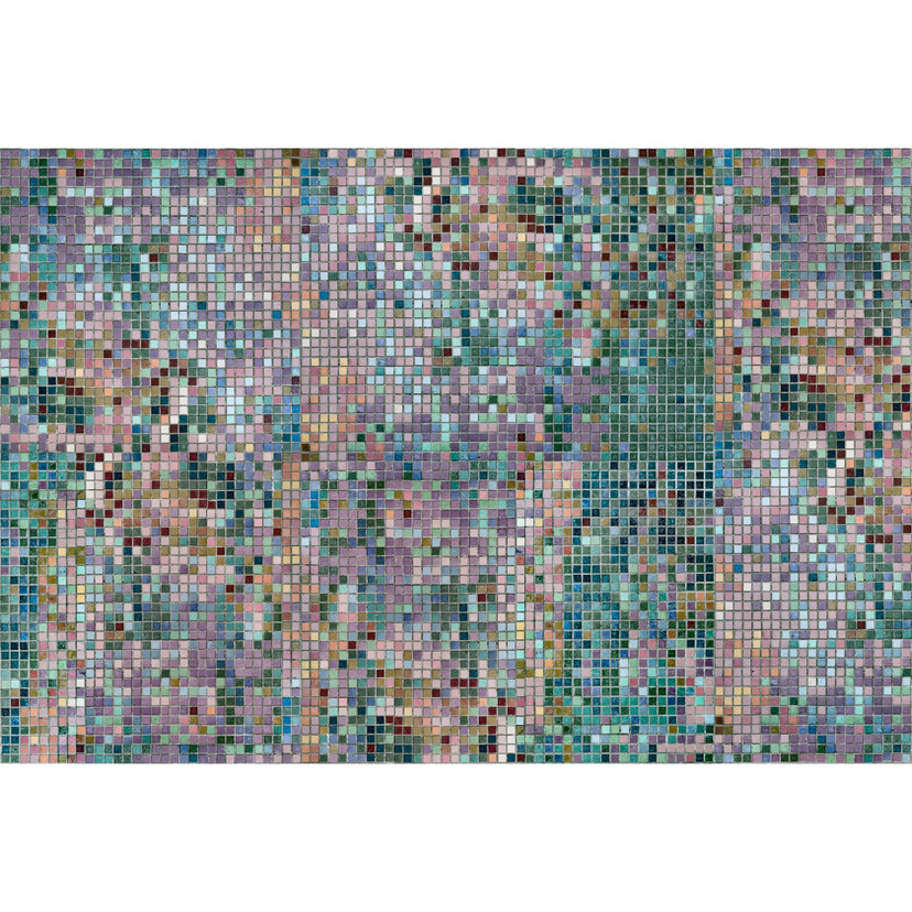 Fototapeta z mozaiką - Kolorowa mozaika szklana