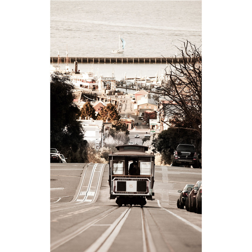 Fototapet - San Fransisco Tram