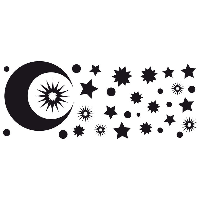 Wallsticker Stjernehimmel