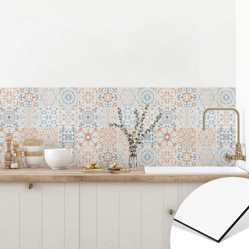 Rivestimento cucina Acquerello - Motivo marocchino
