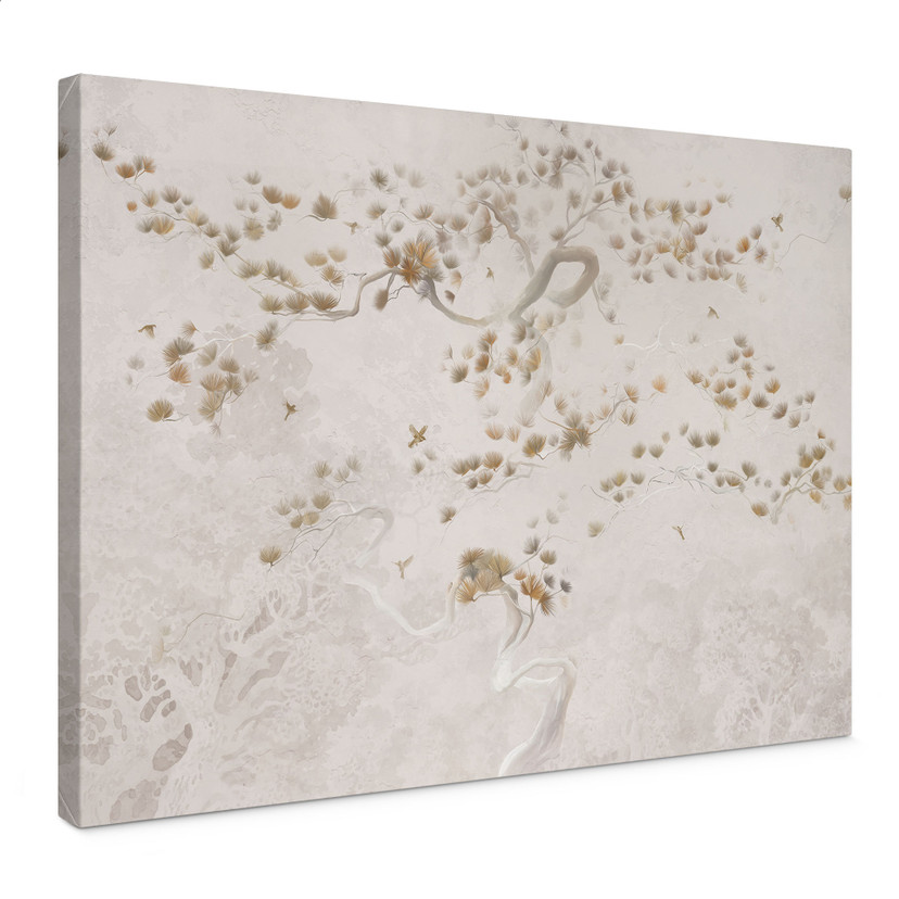 Canvas schilderij Elegante den in Aziatische stijl - Ms Tiff