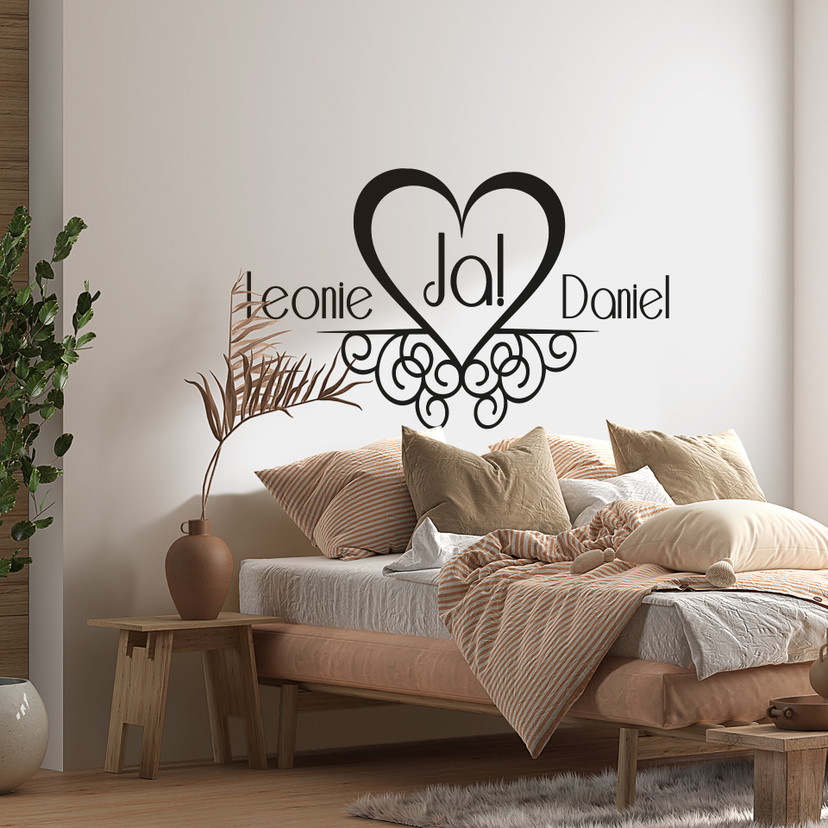 Wallsticker - + Navn Ja Ornamentic
