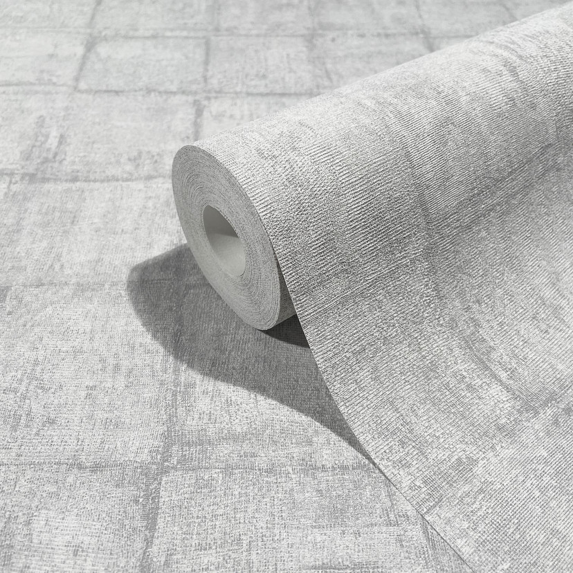 non-woven tapet grå grafik til stue soveværelse tapet marburg