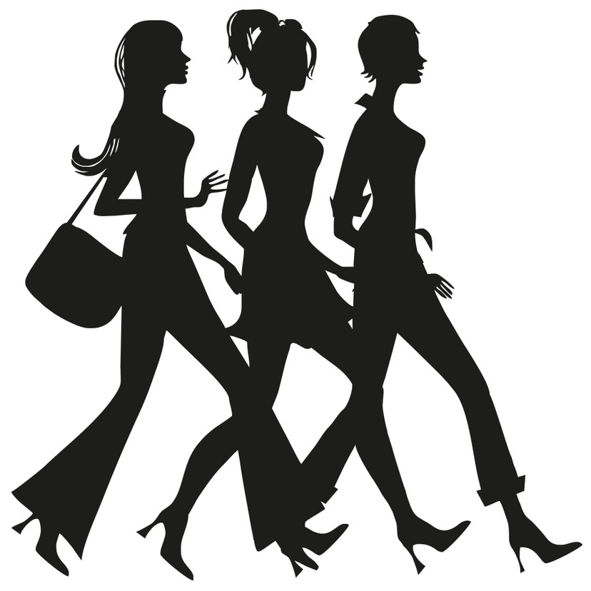 Wallsticker Go Shopping