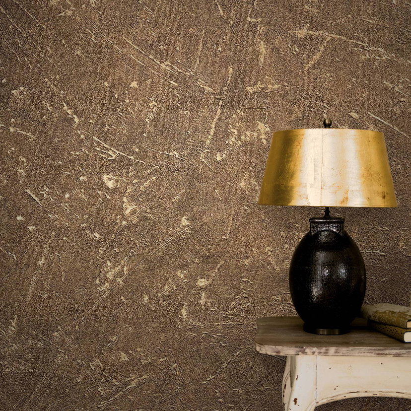 Vinyltapet, non-woven vintage deluxe guld