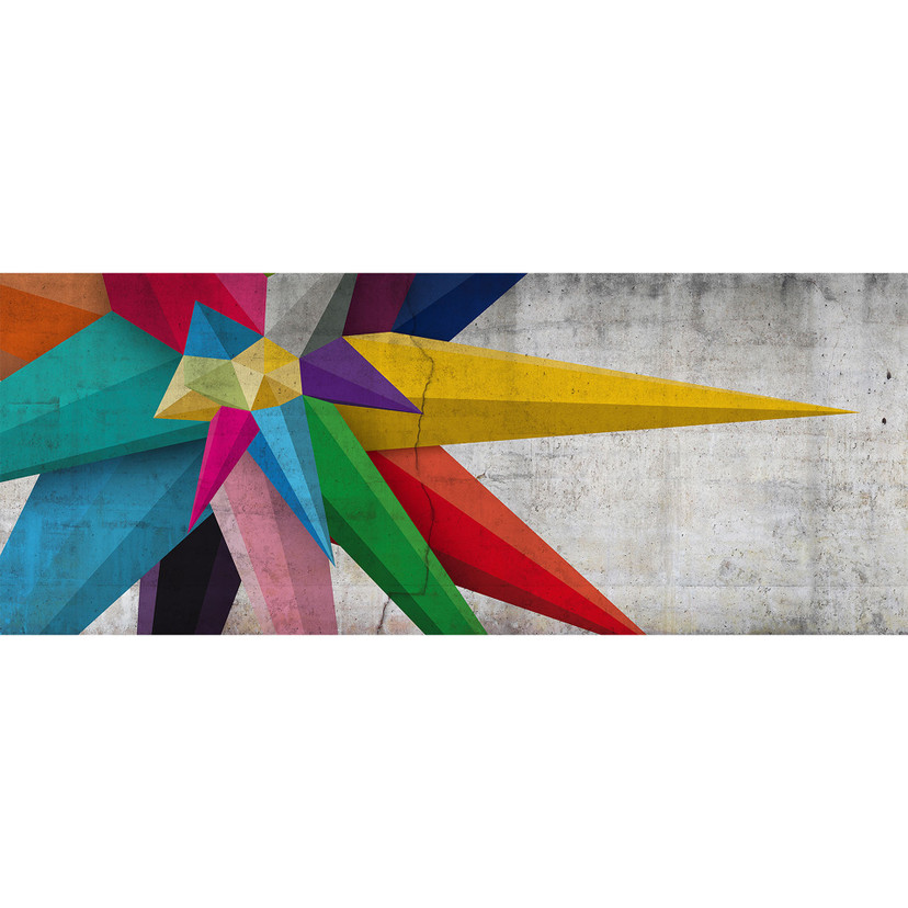 Architects Paper Papier peint photo Atelier 47 Used Star bleu, gris, turquoise