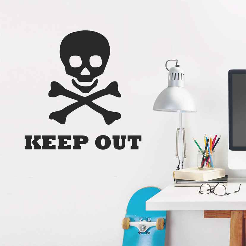 Wallsticker Keep Out