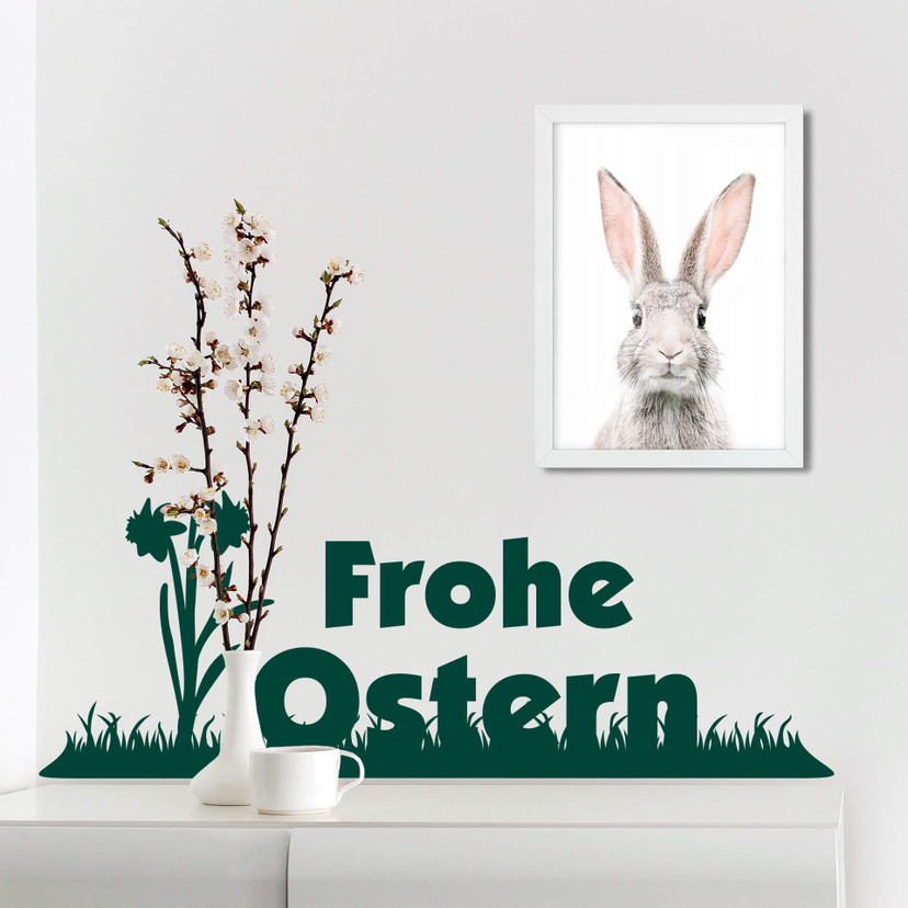 Wandtattoo Frohe Ostern 2