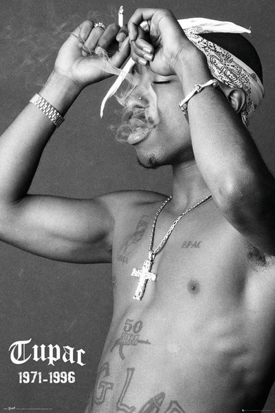 Musik Poster Tupac - Smoke 61x91,5 cm