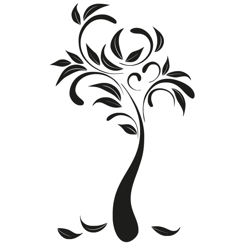 Wallsticker Vidunder Træ