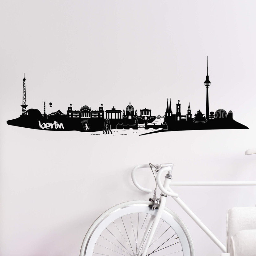 Sticker mural - Berlin skyline 3
