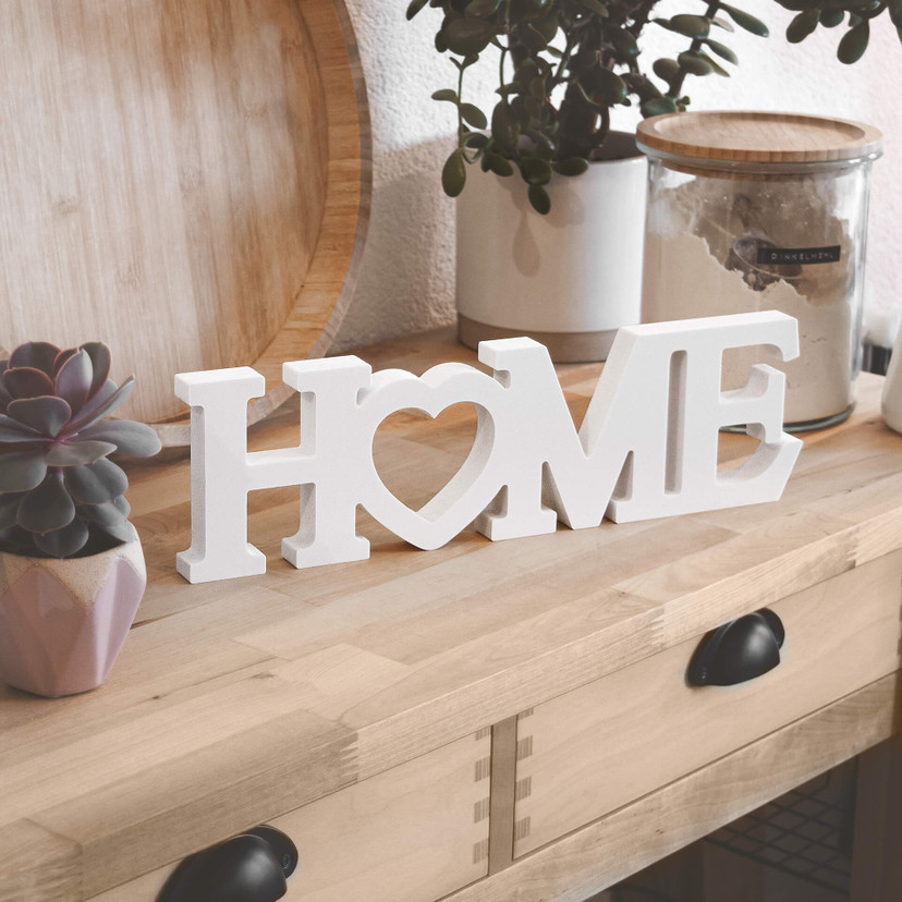 Litery dekoracyjne 3D HOME 4 - Serce