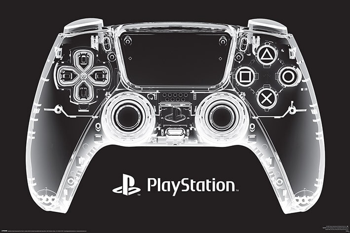 Gaming Poster PlayStation - X-Ray Pad 91,5x61 cm