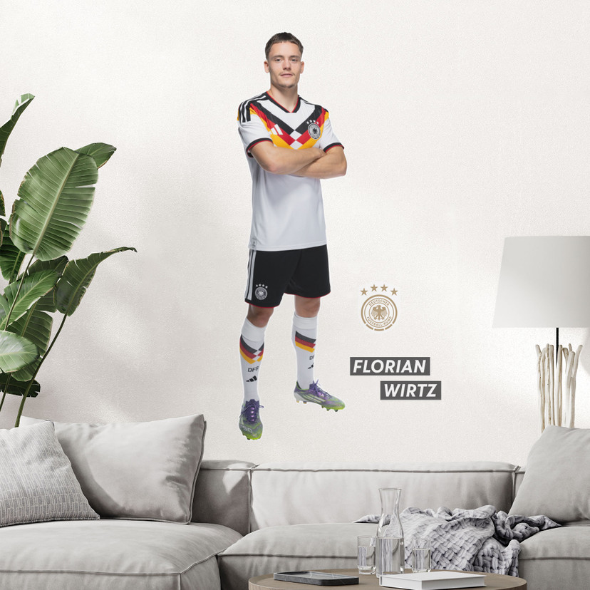 DFB Sticker WM 2026, Wandtattoo Florian Wirtz