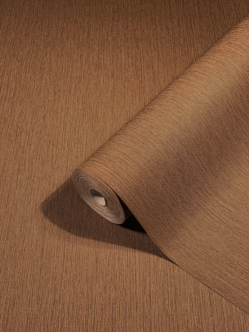 Almindeligt tapet, Modernista non-woven tapet i brun