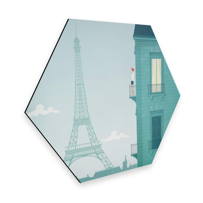 Hexagon Alu-Dibond - Henry Rivers - Paris