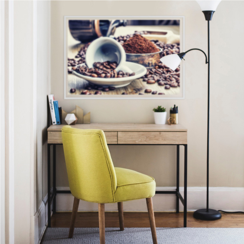 Zelfklevende Poster - Coffee Dreams