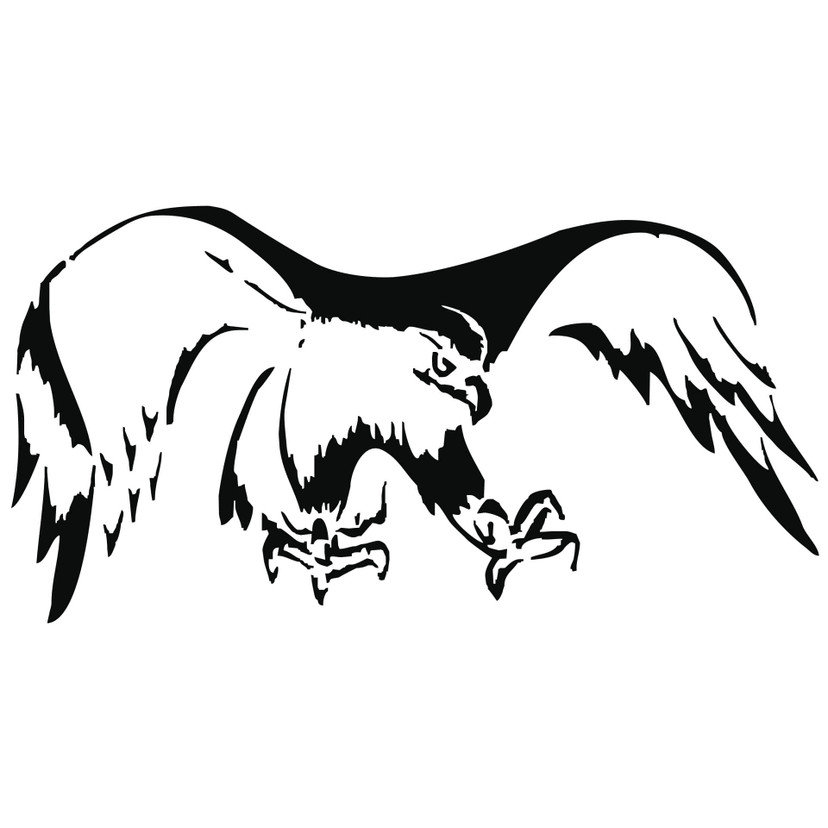 Wallsticker Ørn 2