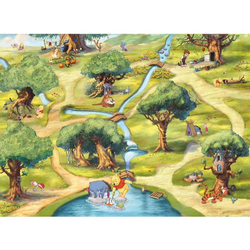 Papier peint photo - papier - La forêt des rêves bleus