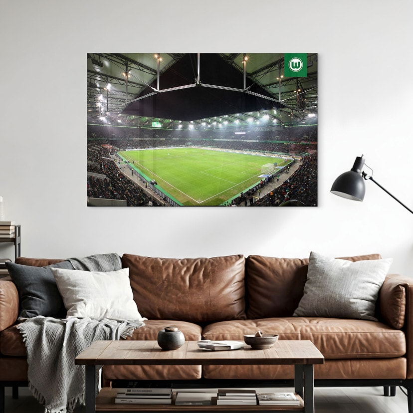 Acrylglasbild VfL Wolfsburg Volkswagen Arena