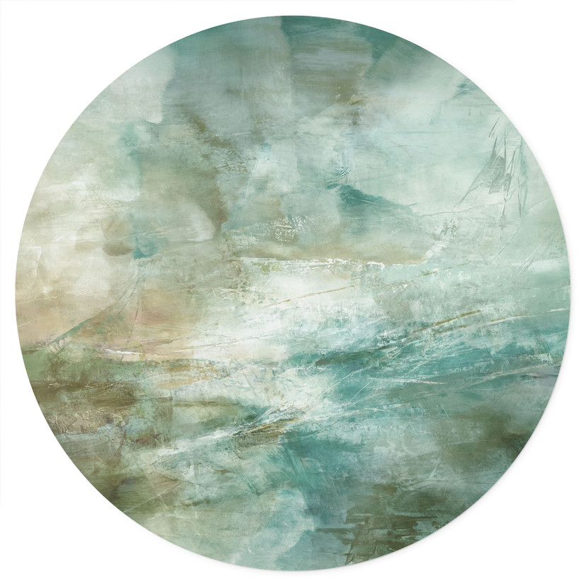 Wallsticker salviegrøn tågelygte - Schmucker - Rund