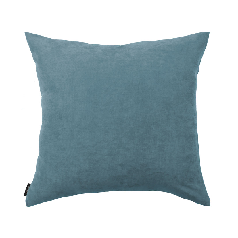 Uni Kissenhülle in rauchblau in 40x40 cm