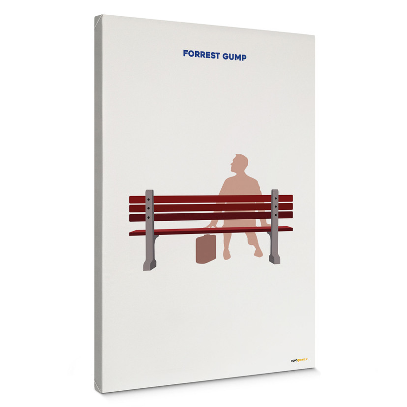 Obraz na płótnie inspirowany filmem "Forrest Gump" - Gomes